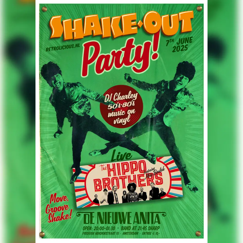 SHAKE-OUT Party LIVE: Hippo brothers feat. Miss Beulah